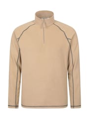 Mountain Warehouse Brown Mens Ashbourne II Half Zip Fleece - Image 1 of 5