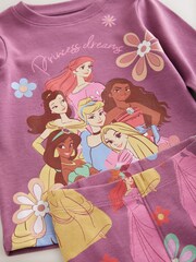 Purple Disney Princess Snuggle Pyjamas (9mths-10yrs) - Image 4 of 4