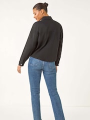 Roman Black Patch Pocket Jacket - Image 3 of 5