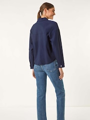 Roman Blue Patch Pocket Jacket - Image 3 of 5