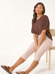 Roman Natural Lift Sculpt Shape Cropped Trousers - Image 1 of 5