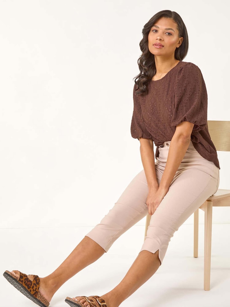 Roman Natural Lift Sculpt Shape Cropped Trousers - Image 1 of 5