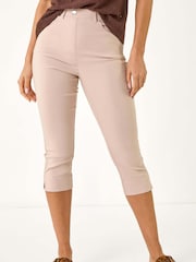 Roman Natural Lift Sculpt Shape Cropped Trousers - Image 4 of 5