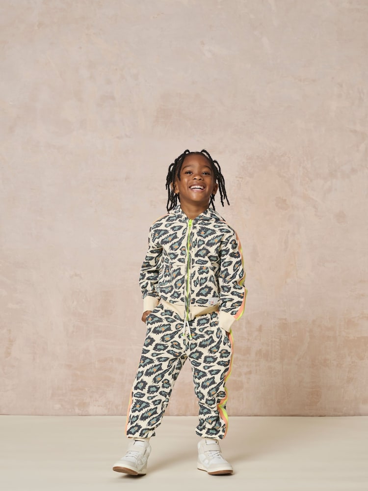 GEN Animal Striped Hoodie and Joggers Set - Image 1 of 6