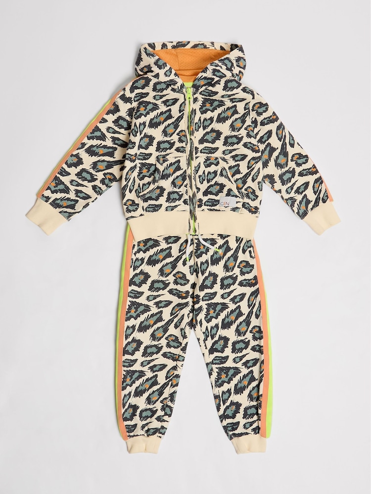 GEN Animal Striped Hoodie and Joggers Set - Image 2 of 6
