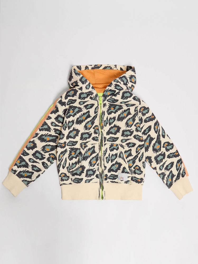 GEN Animal Striped Hoodie and Joggers Set - Image 3 of 6