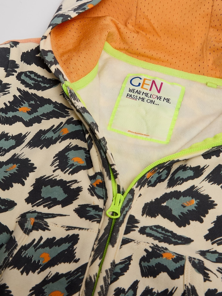 GEN Animal Striped Hoodie and Joggers Set - Image 5 of 6