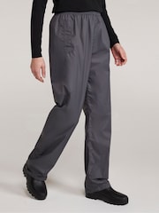 Mountain Warehouse Grey Womens Pakka Waterproof Over Trousers - Image 1 of 12