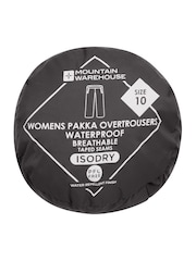 Mountain Warehouse Grey Womens Pakka Waterproof Over Trousers - Image 11 of 12