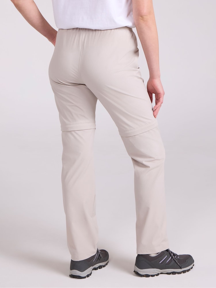 Natural - Pantalones de explorador con protección UV, cremallera de secado rápido para mujer de Mountain Warehouse - Imagen 2 de 11 Natural - Pantalones de explorador con protección UV, cremallera de secado rápido para mujer de Mountain Warehouse - Imagen 2 de 11