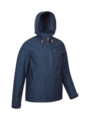 Mountain Warehouse Blue Iona Softshell Mens Water-Resistant Jacket - Image 2 of 5