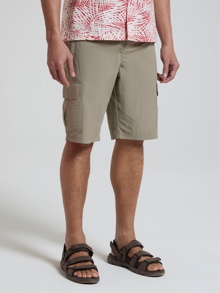 Mountain Warehouse Brown Mens Explore Quick Drying Shorts - Image 2 of 4
