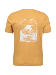 Mountain Warehouse Yellow Mens 100% Cotton Valley UV Max T-Shirt - Image 2 of 7