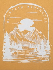 Mountain Warehouse Yellow Mens 100% Cotton Valley UV Max T-Shirt - Image 7 of 7