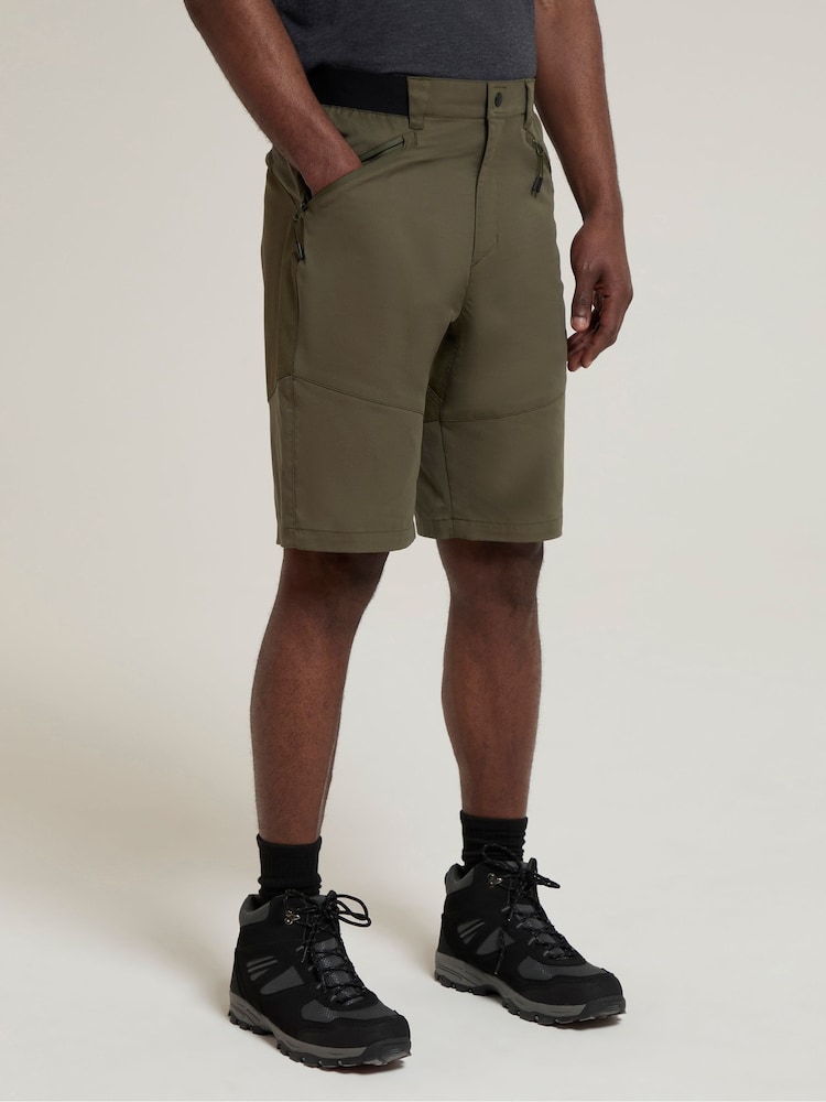 ירוק - Mountain Warehouse מכנסי שטח קצרים לגברים, דגם Jungle - תמונה 2 מתוך 4 ירוק - Mountain Warehouse מכנסי שטח קצרים לגברים, דגם Jungle - תמונה 2 מתוך 4