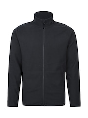 Mountain Warehouse Black Milburn Mens Grid Fleece - Image 1 of 5