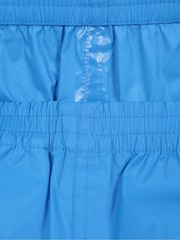 Mountain Warehouse Blue Kids Pakka II Waterproof Overtrousers - Image 10 of 10