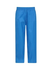Mountain Warehouse Blue Kids Pakka II Waterproof Overtrousers - Image 3 of 10