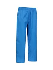 Mountain Warehouse Blue Kids Pakka II Waterproof Overtrousers - Image 4 of 10