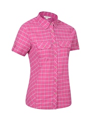 Mountain Warehouse Pink Womens Holiday 100% Cotton Shirt - Image 3 of 5