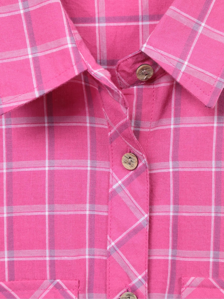 Mountain Warehouse Pink Womens Holiday 100% Cotton Shirt - Image 5 of 5