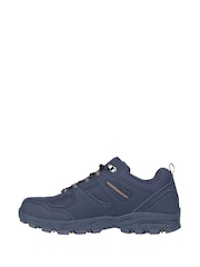 Mountain Warehouse Blue McLeod Mens Outdoor Wide-Fit Walking Shoes - Image 2 of 9
