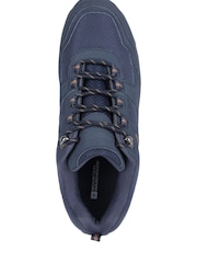 Mountain Warehouse Blue McLeod Mens Outdoor Wide-Fit Walking Shoes - Image 5 of 9