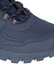 Mountain Warehouse Blue McLeod Mens Outdoor Wide-Fit Walking Shoes - Image 7 of 9