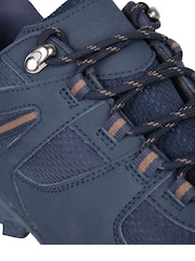 Mountain Warehouse Blue McLeod Mens Outdoor Wide-Fit Walking Shoes - Image 9 of 9