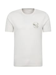 Mountain Warehouse White Mens 100% Cotton Valley UV Max T-Shirt - Image 1 of 6