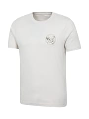 Mountain Warehouse White Mens 100% Cotton Valley UV Max T-Shirt - Image 4 of 6