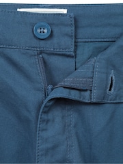 Mountain Warehouse Blue Mens Lakeside 100% Cotton Cargo Trousers with UV Max Protection - Image 5 of 6