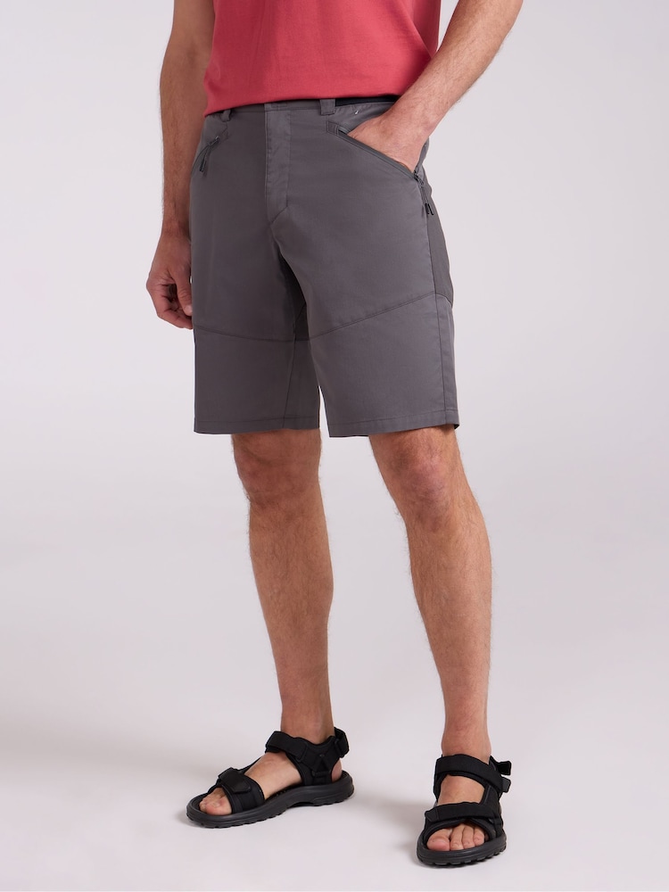 Mountain Warehouse Grey Jungle Mens Trekking Shorts - Image 1 of 5