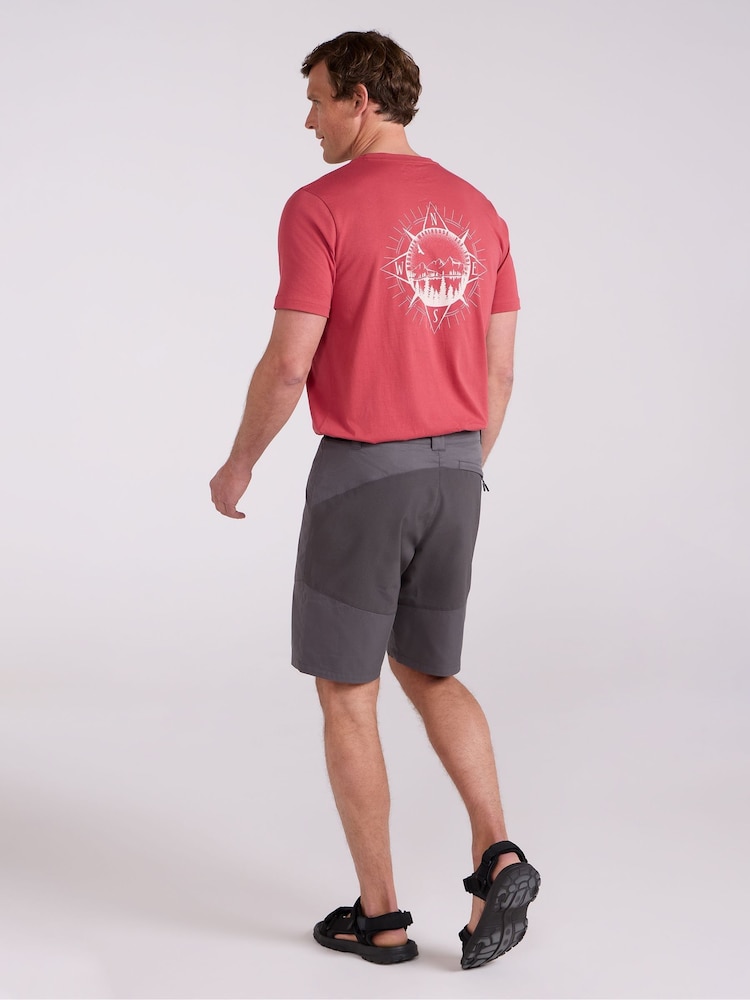Mountain Warehouse Grey Jungle Mens Trekking Shorts - Image 5 of 5