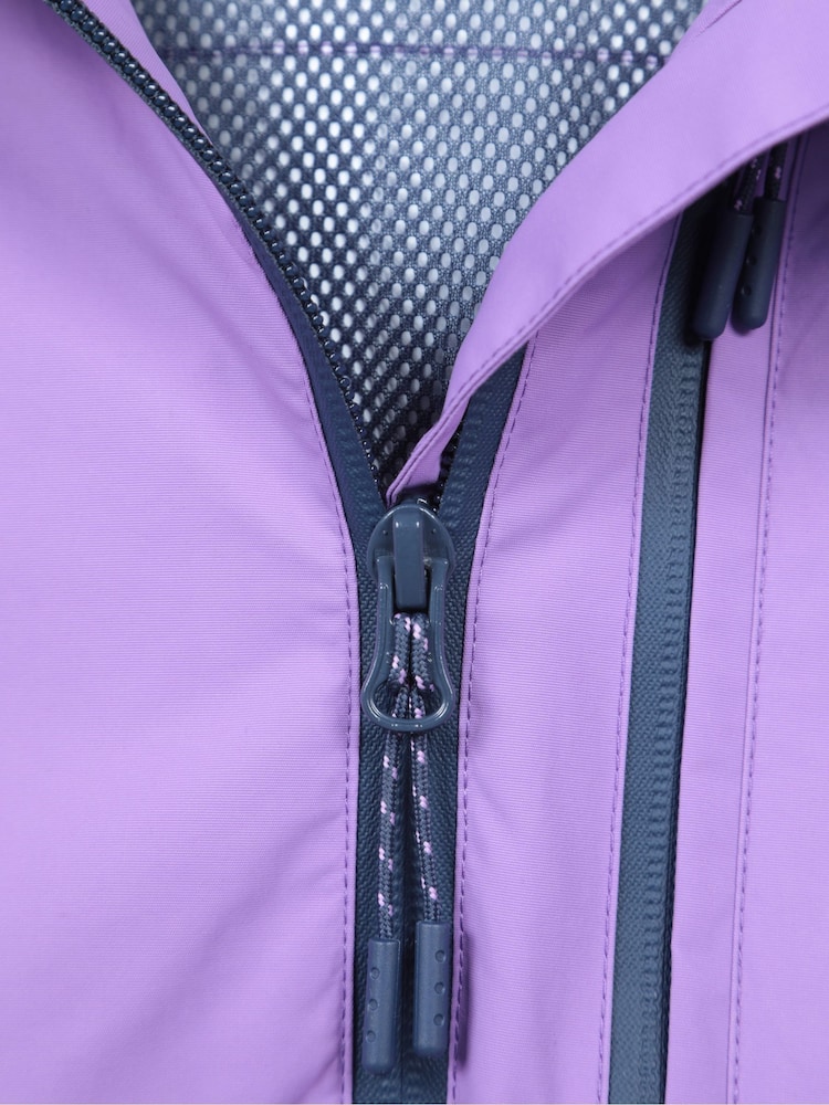 Mountain Warehouse Purple Rainforest II Extreme Womens Waterproof Jacket - Image 5 of 5