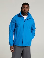 Mountain Warehouse Blue Pakka Mens Waterproof Jacket - Image 2 of 4