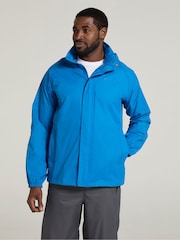 Mountain Warehouse Blue Pakka Mens Waterproof Jacket - Image 4 of 4