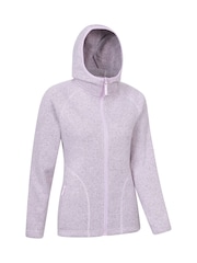 Mountain Warehouse Purple Nevis Womens Full Zip Hoodie - Image 2 of 5