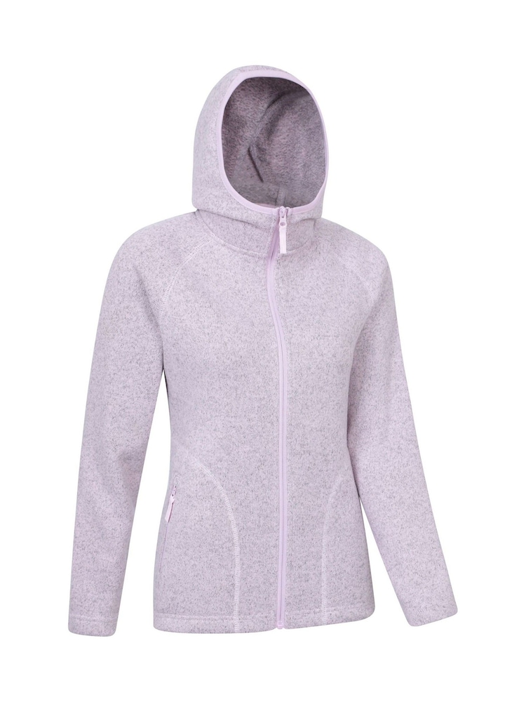 Mountain Warehouse Purple Nevis Womens Full Zip Hoodie - Image 2 of 5