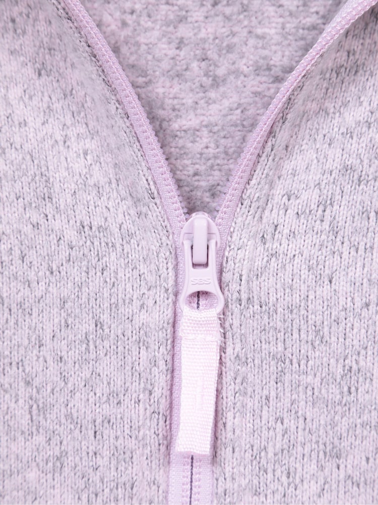 Mountain Warehouse Purple Nevis Womens Full Zip Hoodie - Image 5 of 5