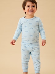 MORI Blue Turtles Pyjamas Set - Image 1 of 3