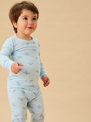 MORI Blue Turtles Pyjamas Set - Image 2 of 3