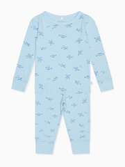 MORI Blue Turtles Pyjamas Set - Image 3 of 3