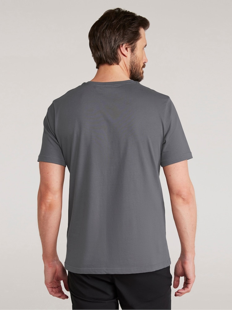 Mountain Warehouse Mens Ocean Drive UV 100% Cotton T-Shirt - صورة 2 من 10 Mountain Warehouse Mens Ocean Drive UV 100% Cotton T-Shirt - صورة 2 من 10