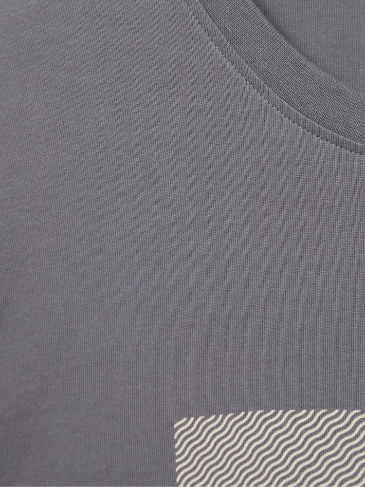 Mountain Warehouse Grey Mens Ocean Drive UV 100% Cotton T-Shirt - Image 6 of 6