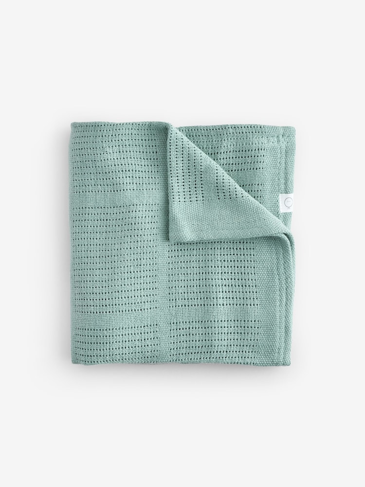 MORI Cellular Blankets Mint 2 Pack - Image 2 of 3