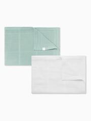 MORI Supersoft 2 Pack Cellular Baby Blankets - Image 4 of 6