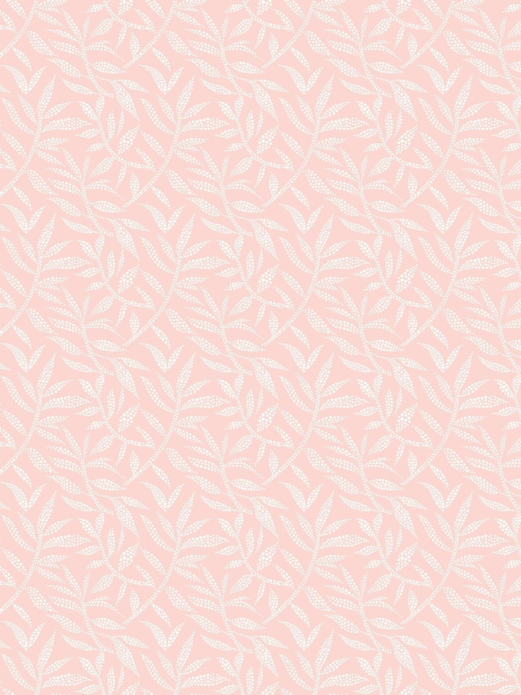 Ohpopsi Blossom Dotty Leaf Wallpaper Sample - Image 1 of 1