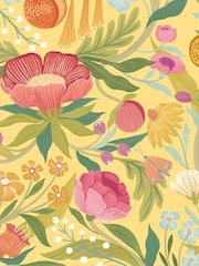 Ohpopsi Marigold Clementine Wallpaper Sample - Image 1 of 1