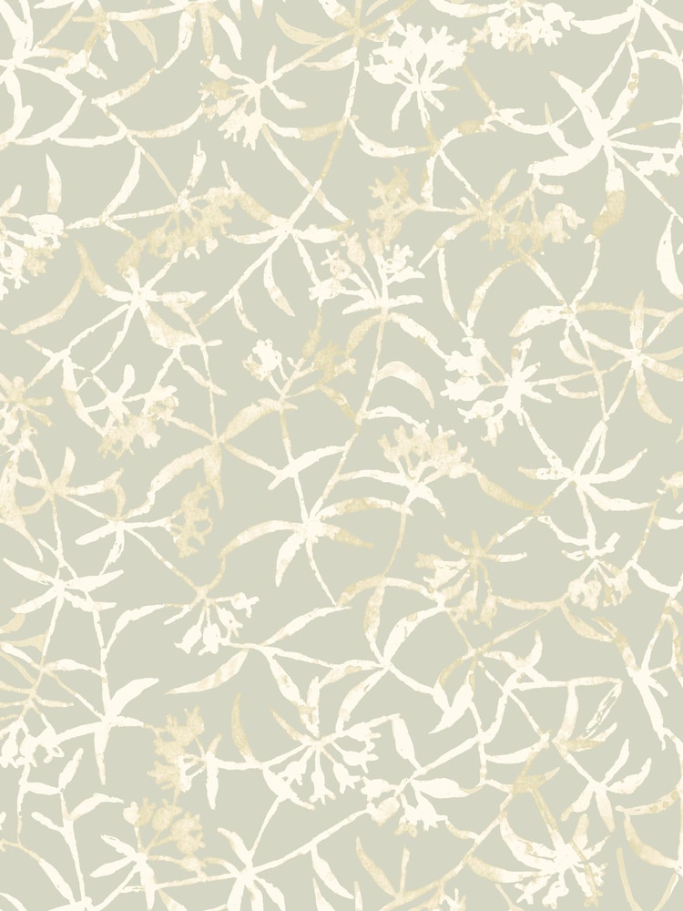 Ohpopsi Soft Sage Entwine Wallpaper Sample - Image 1 of 1